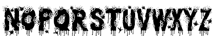 Zombie Slayer Font UPPERCASE