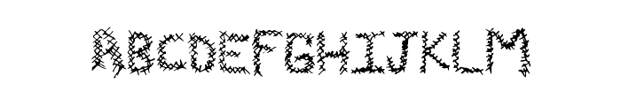 ZombieStitch Font UPPERCASE
