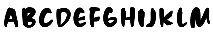 Zombies Font LOWERCASE
