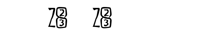 Zone23_nootropics Font OTHER CHARS