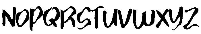 Zonijone Regular Font UPPERCASE