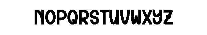 Zoo Carnival Font UPPERCASE