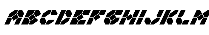 Zoom Runner Super-Italic Font LOWERCASE