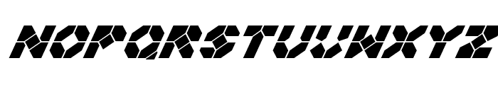 Zoom Runner Super-Italic Font LOWERCASE