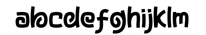 Zooma Font LOWERCASE