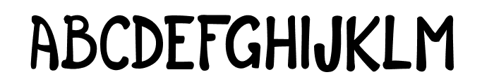 Zorgho_PersonalUseOnly Font UPPERCASE