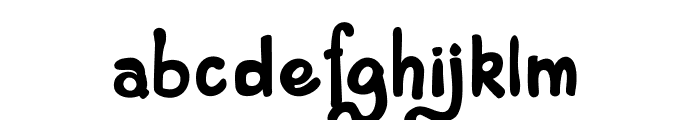 Zorgho_PersonalUseOnly Font LOWERCASE