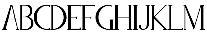 Zorus Serif Font UPPERCASE