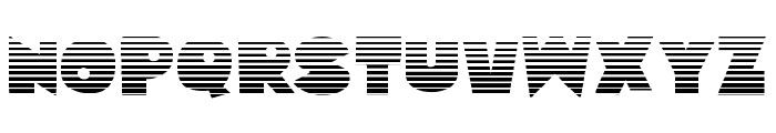 Zounderkite Gradient Font UPPERCASE