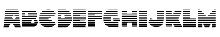 Zounderkite Gradient Font LOWERCASE