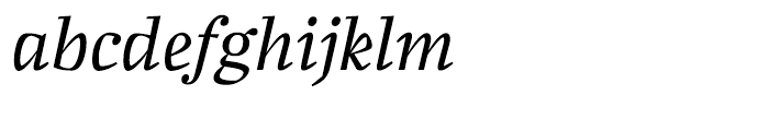 Zocalo Banner Regular Italic Font LOWERCASE