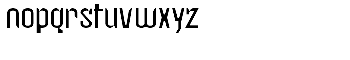Zone 2 Font LOWERCASE