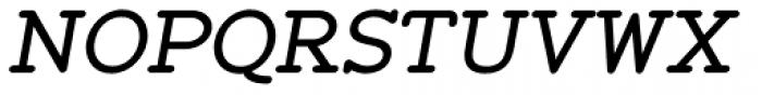 Zolano Serif BTN Bold Oblique Font UPPERCASE