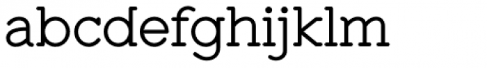 Zolano Serif BTN Font LOWERCASE