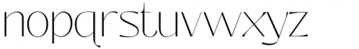 Zolina Variable Font LOWERCASE