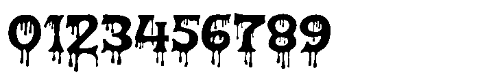 Zombie Feast Font OTHER CHARS