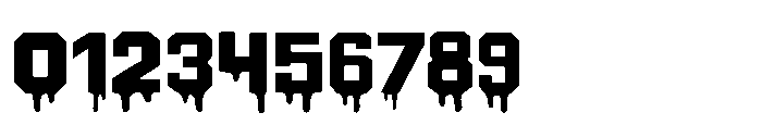 Zombox Slime Font OTHER CHARS