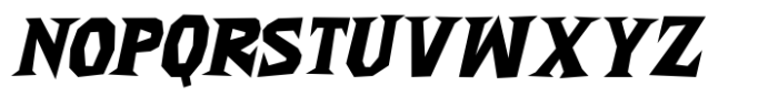 Zonaix Italic Font LOWERCASE
