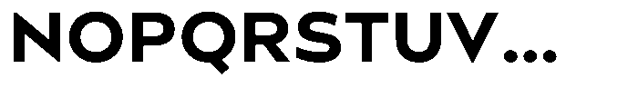 Zonda Bold Font UPPERCASE