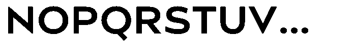 Zonda Medium Font UPPERCASE