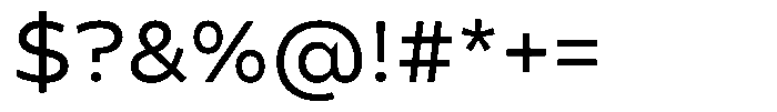 Zonda Regular Font OTHER CHARS