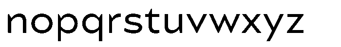Zonda Regular Font LOWERCASE