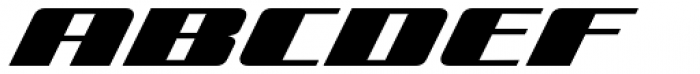 Zoom 1 Font UPPERCASE