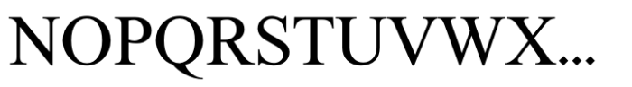 Zorea Std Medium Font UPPERCASE