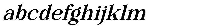 Zoris ZORIS Italic FONT