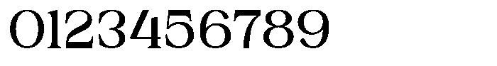 Zoris ZORIS Regular Font OTHER CHARS