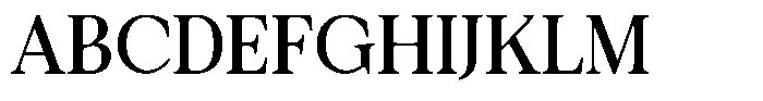 Zoris ZORIS Regular Font UPPERCASE