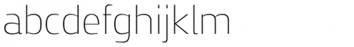 Zosimo Cyrillic Thin Font LOWERCASE
