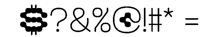 Zoyg 55 Font OTHER CHARS