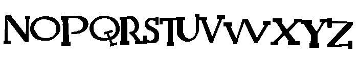 ZP Abravisma Bold Font UPPERCASE