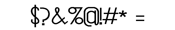 ZP Absolute American Expanded Font OTHER CHARS