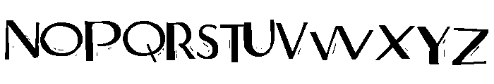 ZP Abstract Font UPPERCASE