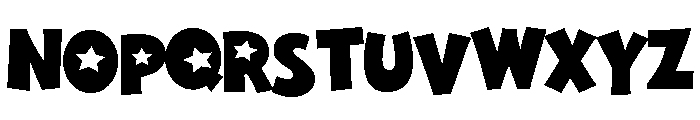 ZP American Blue Block Expanded Font UPPERCASE
