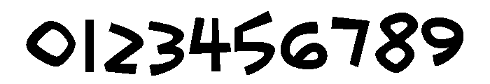 ZP Amino Bold Font OTHER CHARS