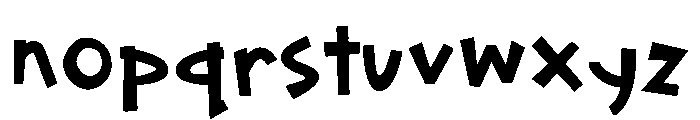 ZP Amino Bold Font LOWERCASE