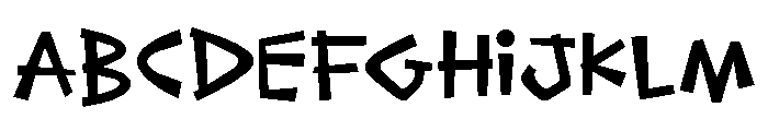 ZP Amino Font UPPERCASE