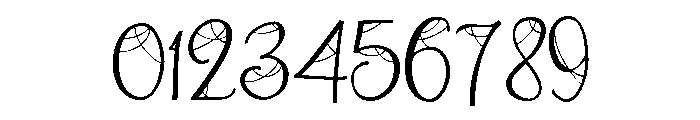 ZP Antique Webbing Script Condensed Light Font OTHER CHARS