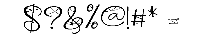 ZP Antique Webbing Script Light Font OTHER CHARS