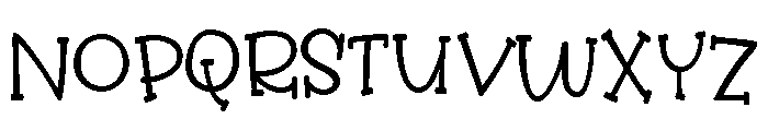 ZP Apfelkuchen Condensed Bold Font UPPERCASE