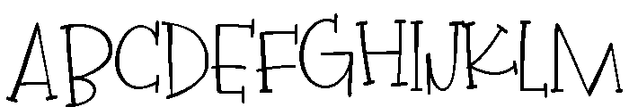 ZP Apfelkuchen Condensed Font UPPERCASE