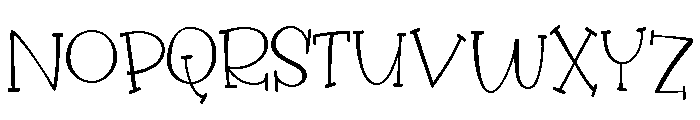 ZP Apfelkuchen Condensed Font UPPERCASE