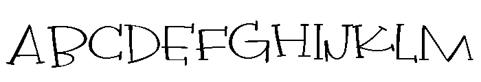 ZP Apfelkuchen Expanded Font UPPERCASE