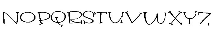 ZP Apfelkuchen Expanded Font UPPERCASE