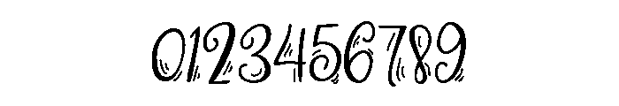 ZP Aphelia Dances Font OTHER CHARS