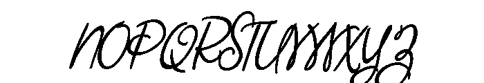 ZP Autumn Harvest Condensed Bold Font UPPERCASE