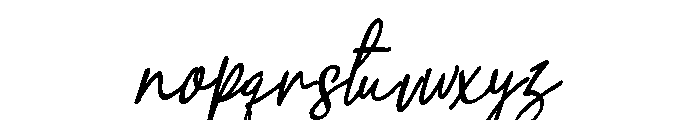 ZP Autumn Harvest Condensed Bold Font LOWERCASE